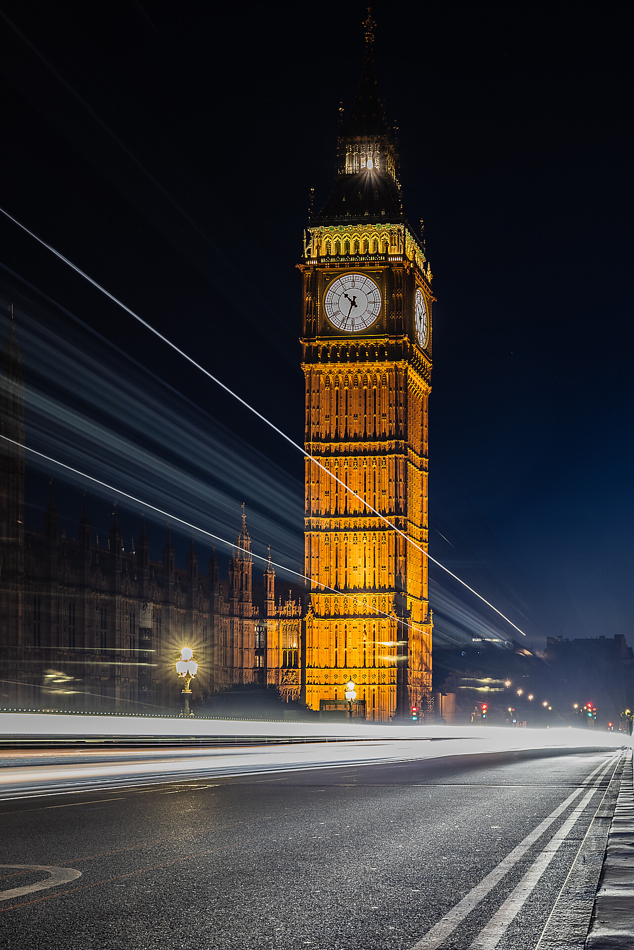 Big Ben at night
