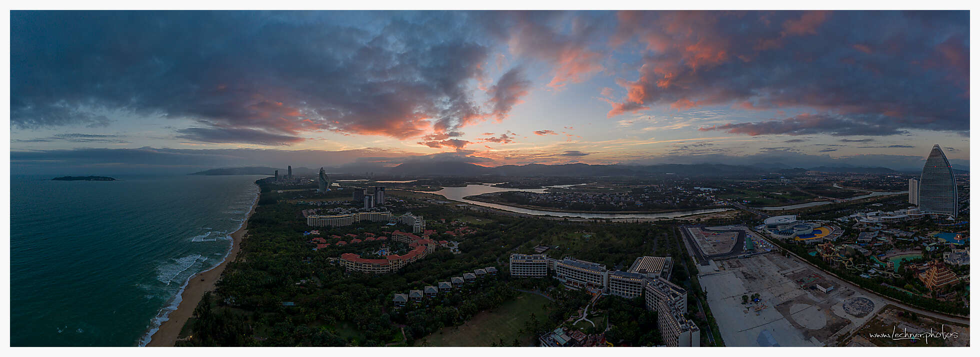 20201213 full sunset haitang beach